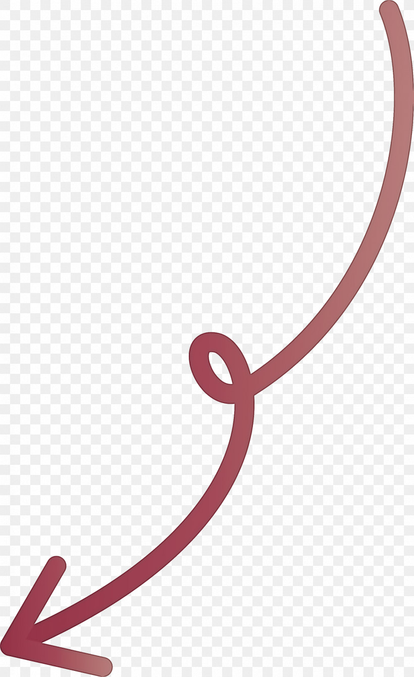 Curved Arrow, PNG, 1835x3000px, Curved Arrow, Line Download Free