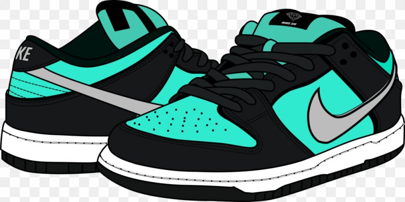 Air Force 1 Nike Dunk Nike Skateboarding Sports Shoes, PNG, 1024x512px, Air Force 1, Air Jordan, Aqua, Area, Athletic Shoe Download Free