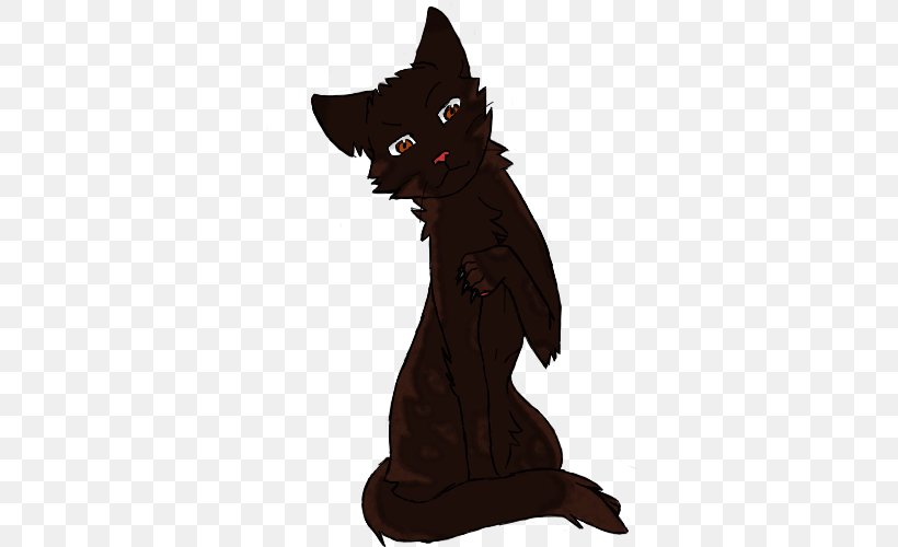 Black Cat Kitten Whiskers Character, PNG, 500x500px, Black Cat, Carnivoran, Cat, Cat Like Mammal, Character Download Free
