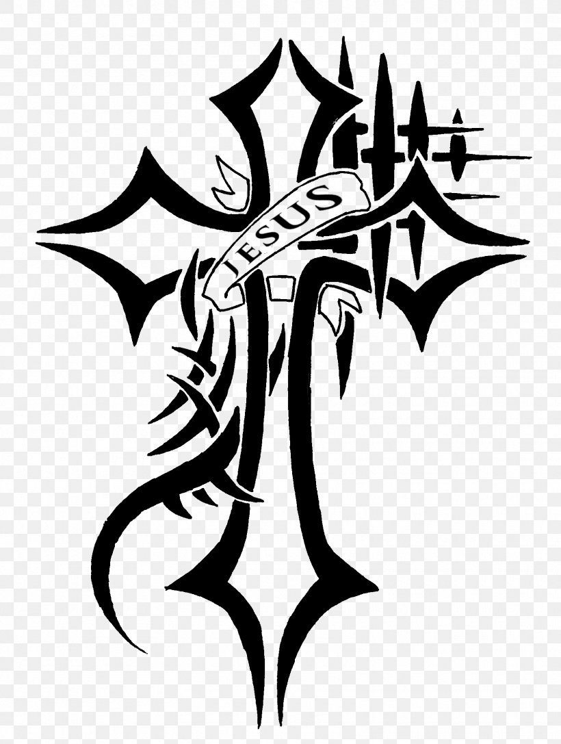 Christian Cross Crucifixion Drawing Tattoo, PNG, 1665x2209px, Christian Cross, Art, Artwork, Black And White, Christianity Download Free