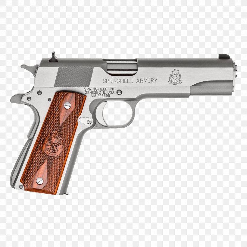 Springfield Armory .45 ACP M1911 Pistol Firearm Semi-automatic Pistol, PNG, 1800x1800px, 45 Acp, Springfield Armory, Air Gun, Airsoft, Airsoft Gun Download Free