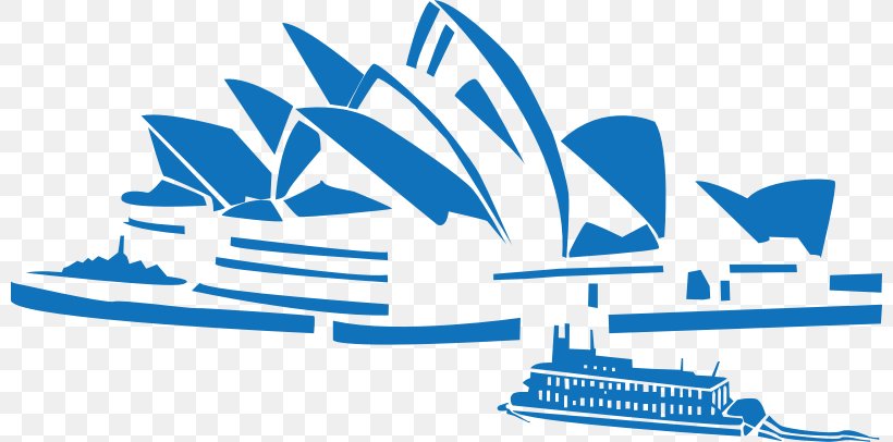 Sydney Opera House City Of Sydney Clip Art, PNG, 800x406px, Sydney Opera House, Blue, Brand, City Of Sydney, Drawing Download Free
