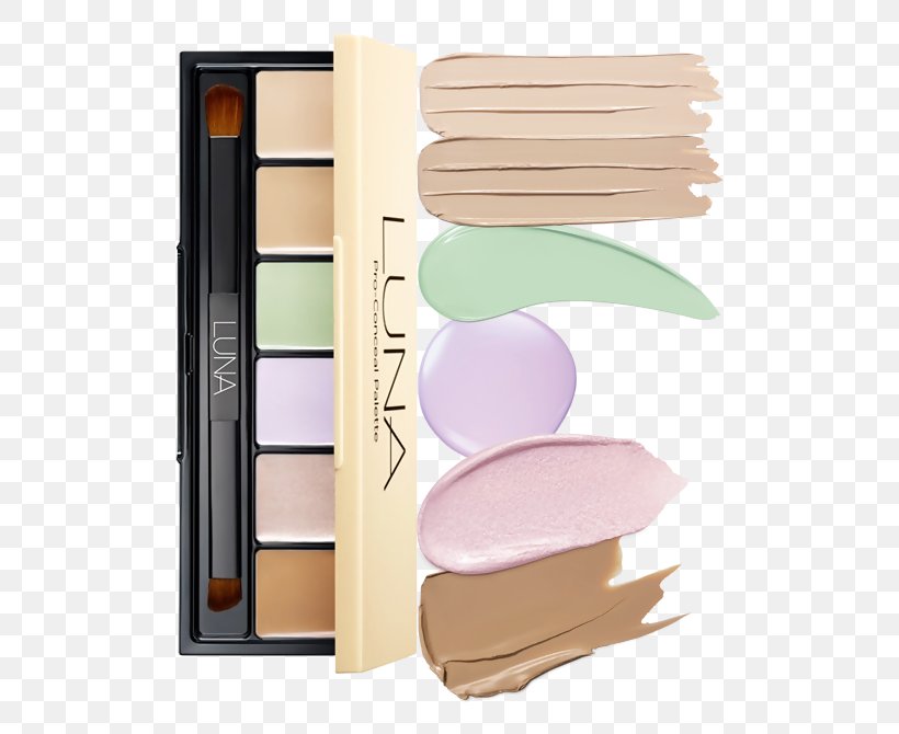 Concealer Palette Foundation LUNA Paleta Pro-Oculta 9g Color, PNG, 772x670px, Concealer, Beauty, Color, Cosmetology, Eye Shadow Download Free