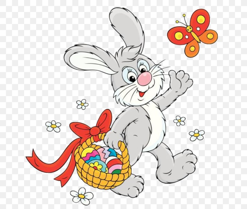 Easter Bunny Basket Easter Egg, PNG, 699x696px, Easter Bunny, Animal Figure, Art, Artwork, Basket Download Free