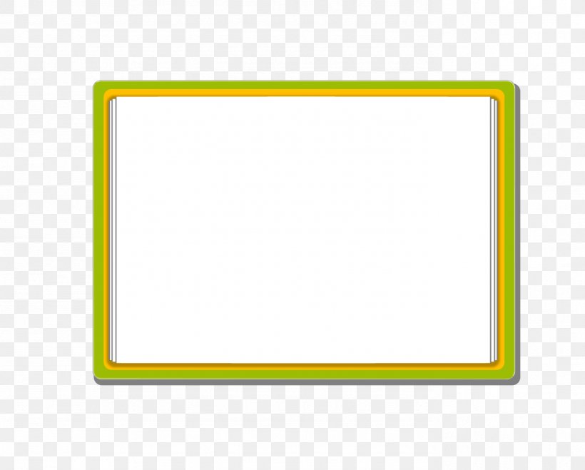 Paper Picture Frame Yellow Pattern, PNG, 1384x1113px, Paper, Area, Brand, Cartoon, Grass Download Free