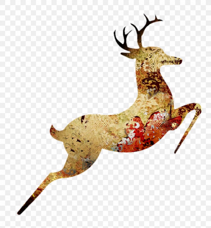 Reindeer Goat Santa Claus Sled, PNG, 1103x1194px, Reindeer, Antler, Christmas, Deer, Goat Download Free