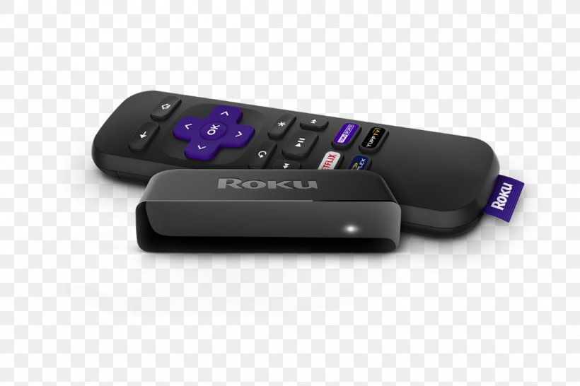 Roku Express+ Digital Media Player High-definition Television, PNG, 1100x733px, 4k Resolution, Roku, Computer Component, Cordcutting, Digital Media Player Download Free
