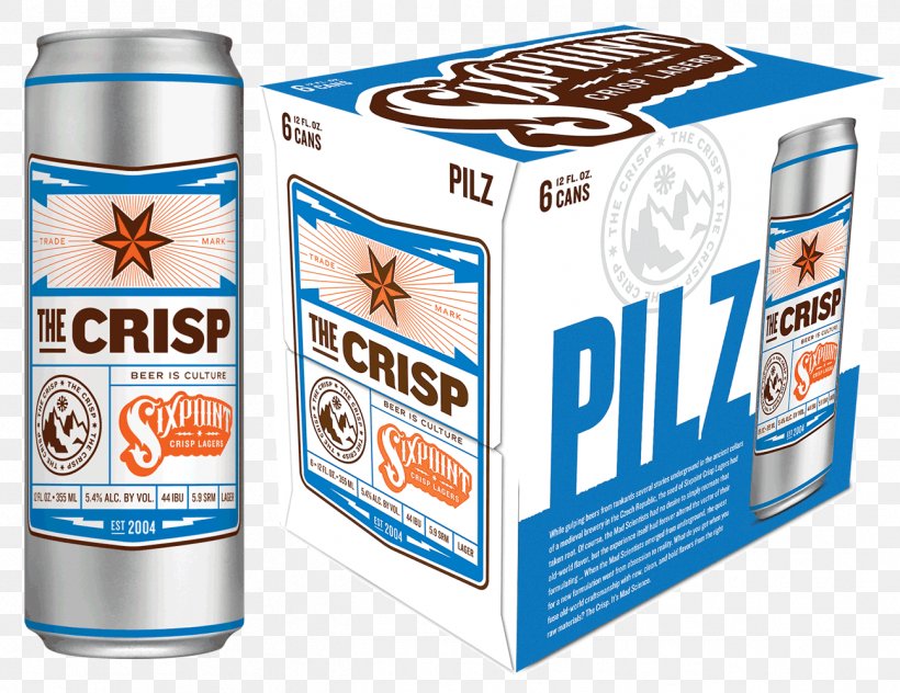 Sixpoint Brewery Beer Pilsner Crisp Ale, PNG, 1296x1000px, Sixpoint Brewery, Ale, Beer, Beer Brewing Grains Malts, Beverage Can Download Free
