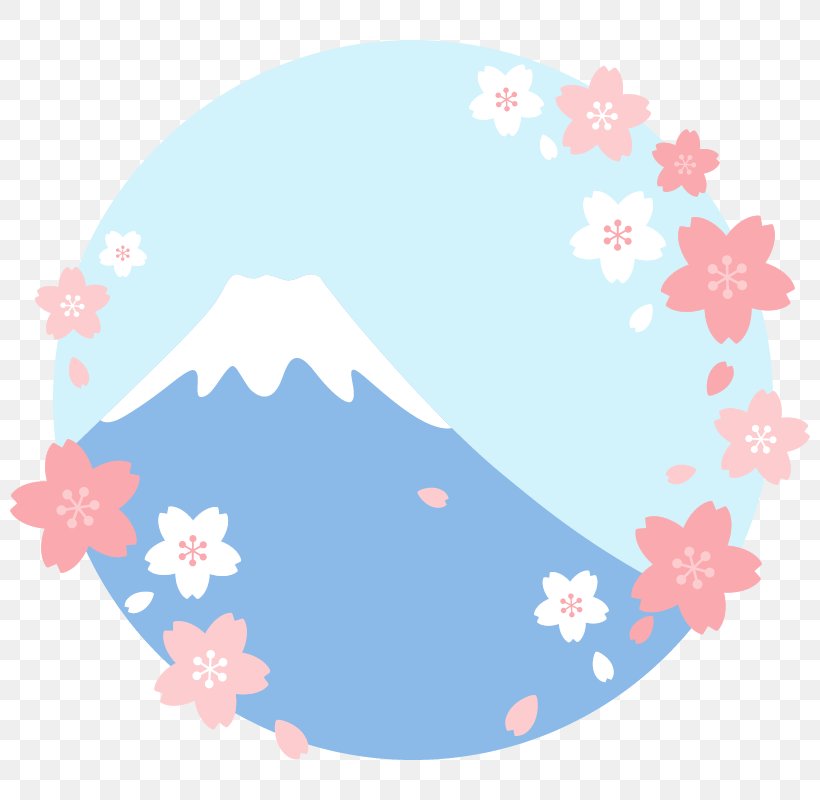 Mount Fuji Lake Kawaguchi Cherry Blossom Photography Clip Art, PNG, 800x800px, Mount Fuji, Area, Blue, Cherry Blossom, Company Download Free