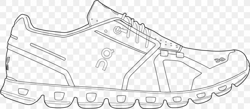 Sneakers Shoe Puma Footwear Drawing, PNG, 1000x438px, Sneakers, Area, Auto Part, Black And White, Drawing Download Free