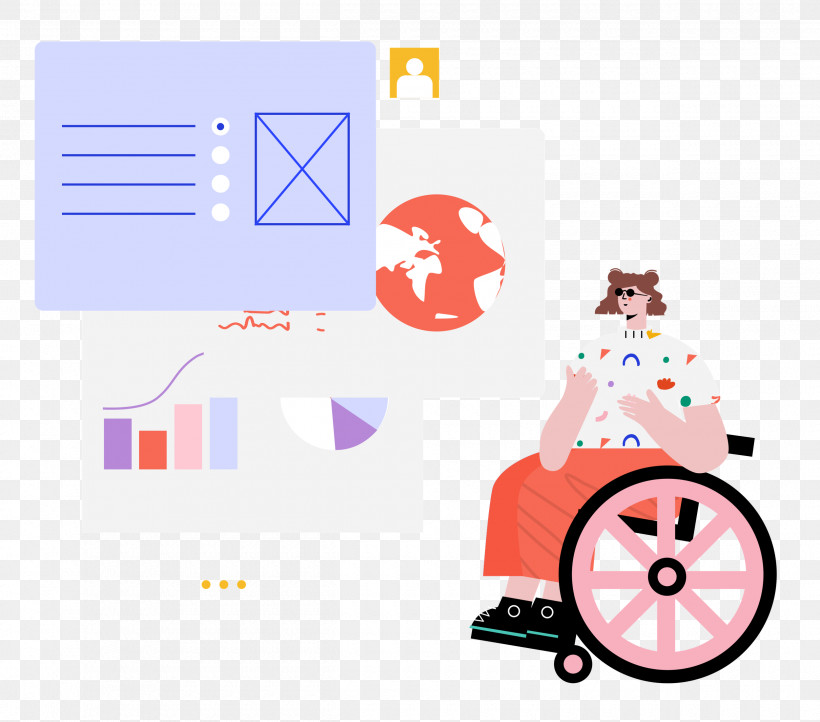 Wheel Chair People, PNG, 2500x2204px, Wheel Chair, Abstract Art, Cartoon, Drawing, Logo Download Free