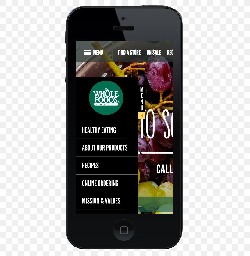 Feature Phone Smartphone Whole Foods Market IPhone Font, PNG, 431x838px, Feature Phone, Barrel, California Innovations, Communication Device, Cooler Download Free