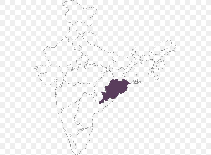 Odisha States And Territories Of India Chhattisgarh Dadra And Nagar Haveli Himachal Pradesh, PNG, 551x605px, Odisha, Area, Arunachal Pradesh, Assam, Bay Of Bengal Download Free