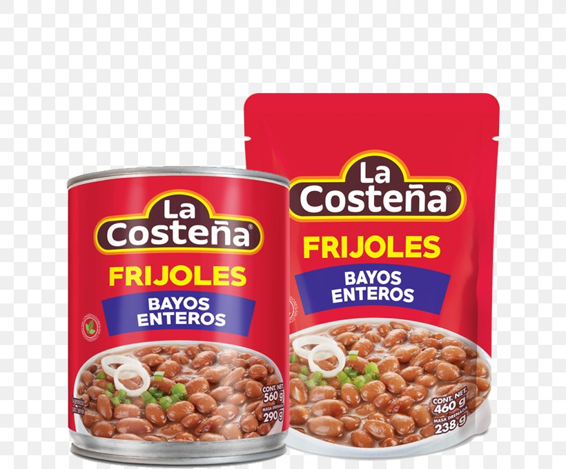 Vegetarian Cuisine Baked Beans Refried Beans Mexican Cuisine La Costeña, PNG, 680x680px, Vegetarian Cuisine, Baked Beans, Bean, Common Bean, Convenience Food Download Free
