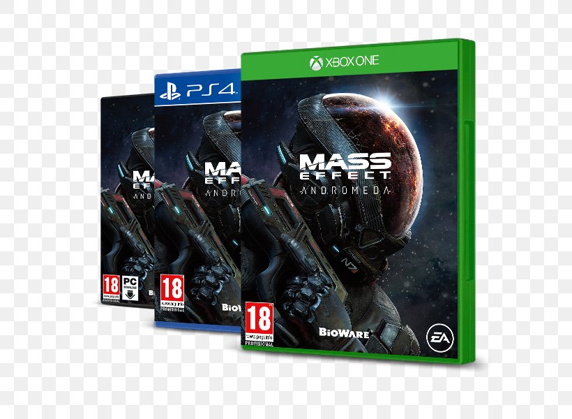 Xbox 360 Mass Effect: Andromeda Xbox One PlayStation 4 Video Game, PNG, 600x600px, Xbox 360, Battlefield, Cooperative Gameplay, Electronic Arts, Electronic Device Download Free