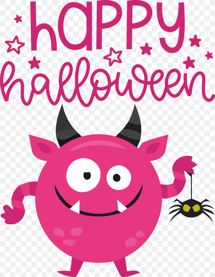 Happy Halloween, PNG, 2327x3000px, Happy Halloween, Cartoon, Geometry, Happiness, Line Download Free