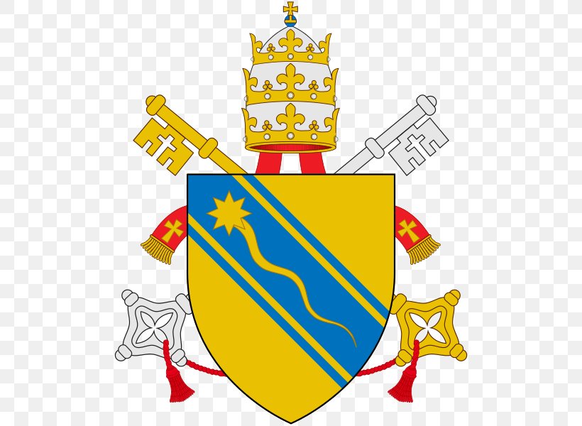 Papal Coats Of Arms Escutcheon Pope Wikipedia Bishop, PNG, 500x600px, Papal Coats Of Arms, Antipope Benedict Xiii, Area, Artwork, Bishop Download Free