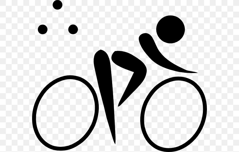 Summer Olympic Games Triathlon Pictogram Clip Art, PNG, 600x522px, Summer Olympic Games, Athlete, Black, Black And White, Brand Download Free