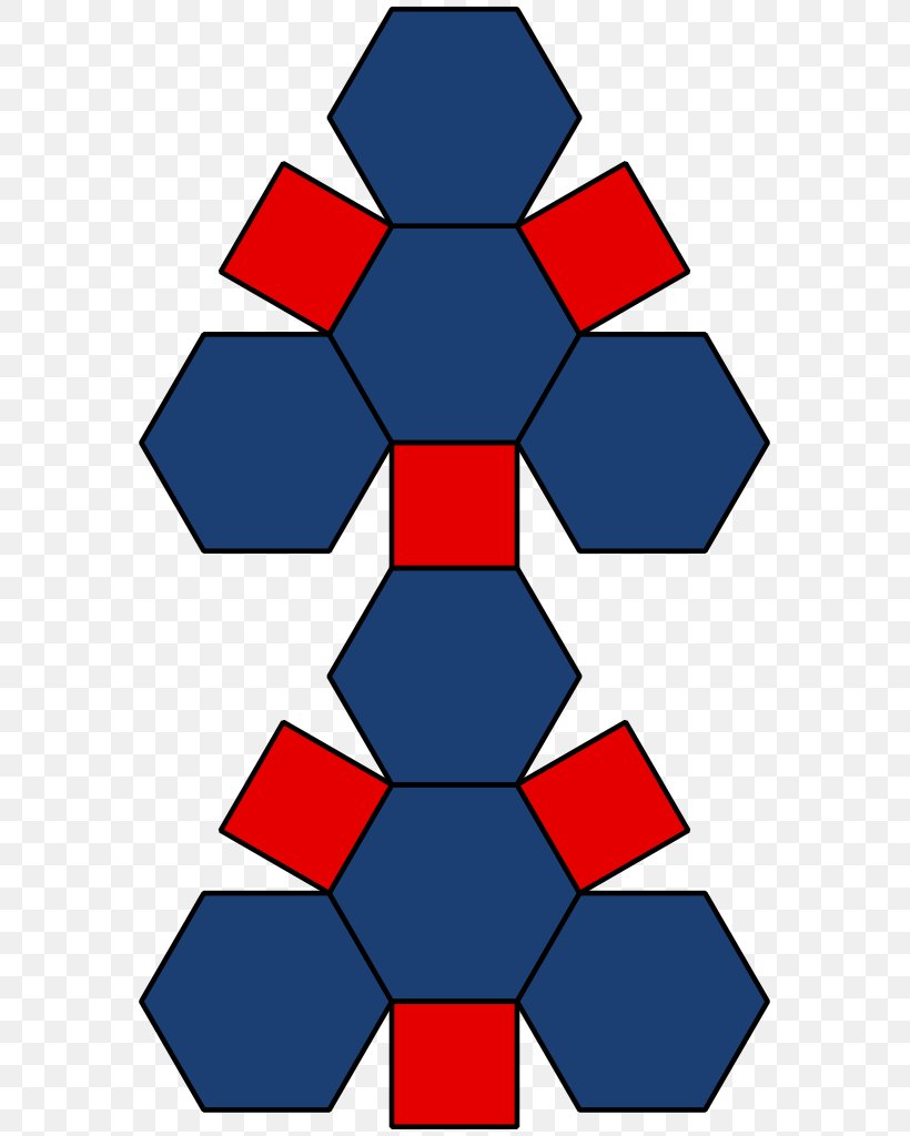 Truncated Octahedron Truncation Hexagon Truncated Icosahedron, PNG, 587x1024px, Truncated Octahedron, Archimedean Solid, Area, Blue, Cube Download Free