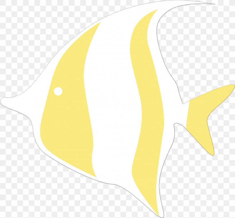 Angle Logo Yellow Line Fish, PNG, 2675x2486px, Beach, Angle, Biology, Fish, Holiday Download Free
