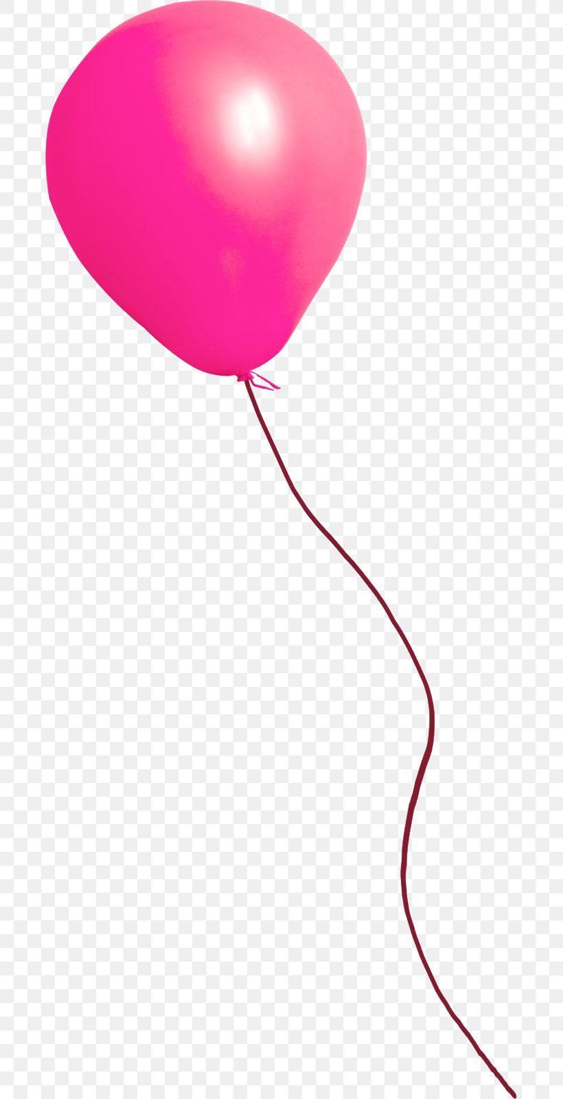 Balloon Pink M, PNG, 687x1600px, Balloon, Magenta, Party Supply, Petal, Pink Download Free