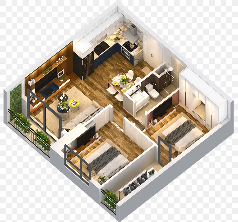 Chung Cư AnLand Complex Condominium Duong Noi Apartment House, PNG, 800x767px, Condominium, Apartment, Bedroom, Building, Floor Plan Download Free