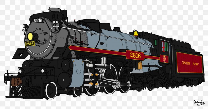 Locomotive Train Rail Transport Empire State Express Canadian Pacific 2816, PNG, 2991x1570px, Locomotive, Canadian Pacific Railway, Machine, Mode Of Transport, Motor Vehicle Download Free