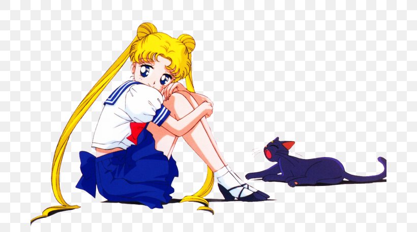 Sailor Moon Sailor Venus Luna Tuxedo Mask Artemis, PNG, 700x458px, Watercolor, Cartoon, Flower, Frame, Heart Download Free