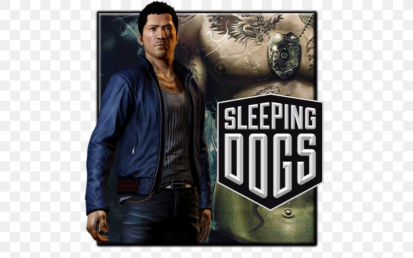 Sleeping Dogs Xbox 360 Square Enix Video Game Xbox One, PNG, 512x512px, Sleeping Dogs, Album Cover, Brand, Film, Jacket Download Free