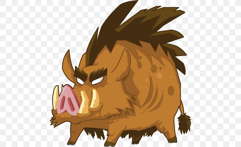 Dofus Wild Boar Kamas Wiki Horse, PNG, 500x500px, Dofus, Animal, Avatar, Carnivoran, Cartoon Download Free