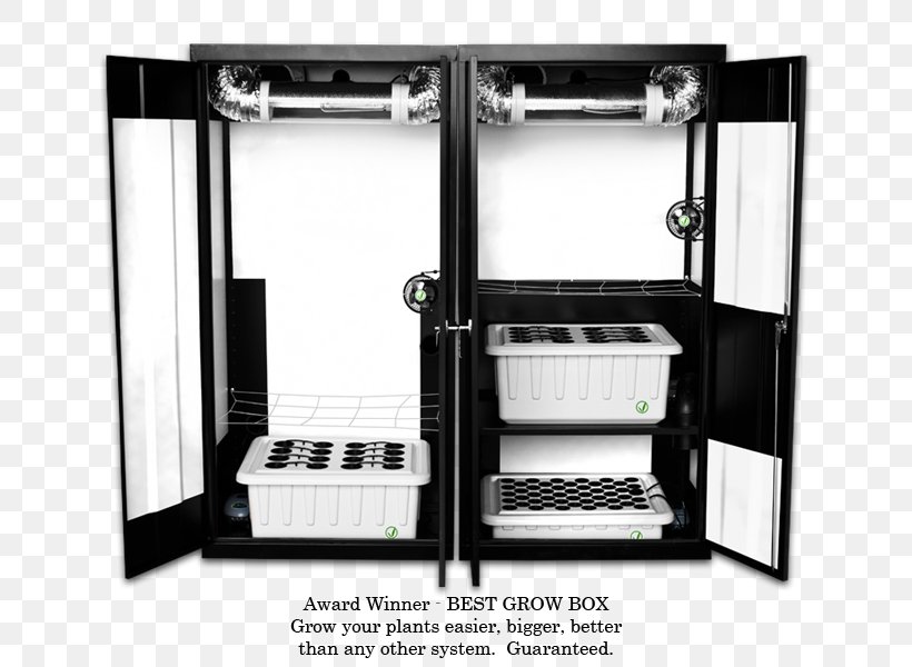 Grow Box Hydroponics SuperCloset Compact Fluorescent Lamp, PNG, 650x600px, Grow Box, Closet, Compact Fluorescent Lamp, Cupboard, Deep Water Culture Download Free