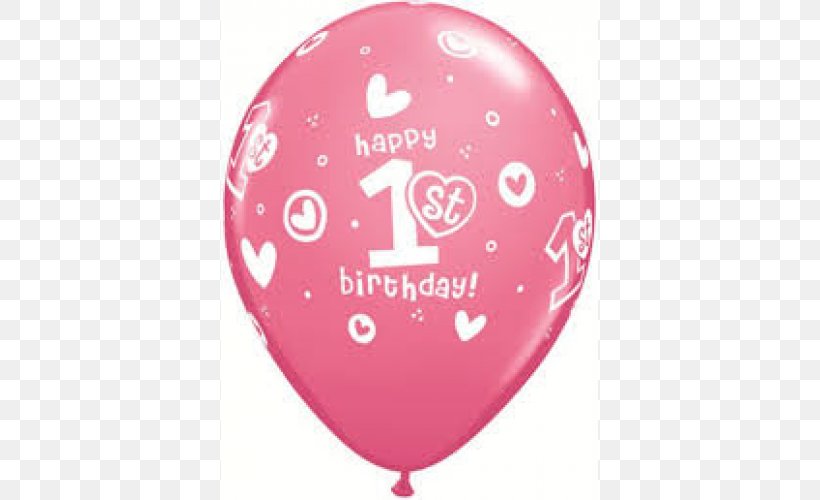 Birthday Mylar Balloon Party Child, PNG, 500x500px, Watercolor, Cartoon, Flower, Frame, Heart Download Free