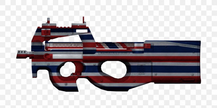 Gun FN P90 Firearm Weapon Pistol, PNG, 1000x500px, Gun, Baril, Classic Army, Firearm, Fn F2000 Download Free