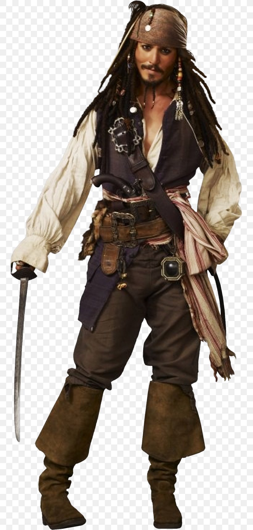 Jack Sparrow Pirates Of The Caribbean: The Curse Of The Black Pearl Piracy Film, PNG, 753x1717px, Jack Sparrow, Actor, Costume, Costume Design, Edward Scissorhands Download Free