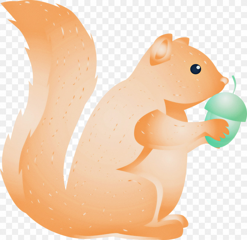 Squirrel Cartoon Animal Figure Tail, PNG, 3000x2918px, Watercolor Squirrel, Animal Figure, Cartoon, Squirrel, Tail Download Free