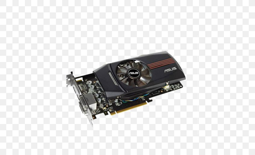 Video Card Radeon Asus R600 PCI Express, PNG, 500x500px, Video Card, Asus, Computer Component, Computer Hardware, Digital Visual Interface Download Free