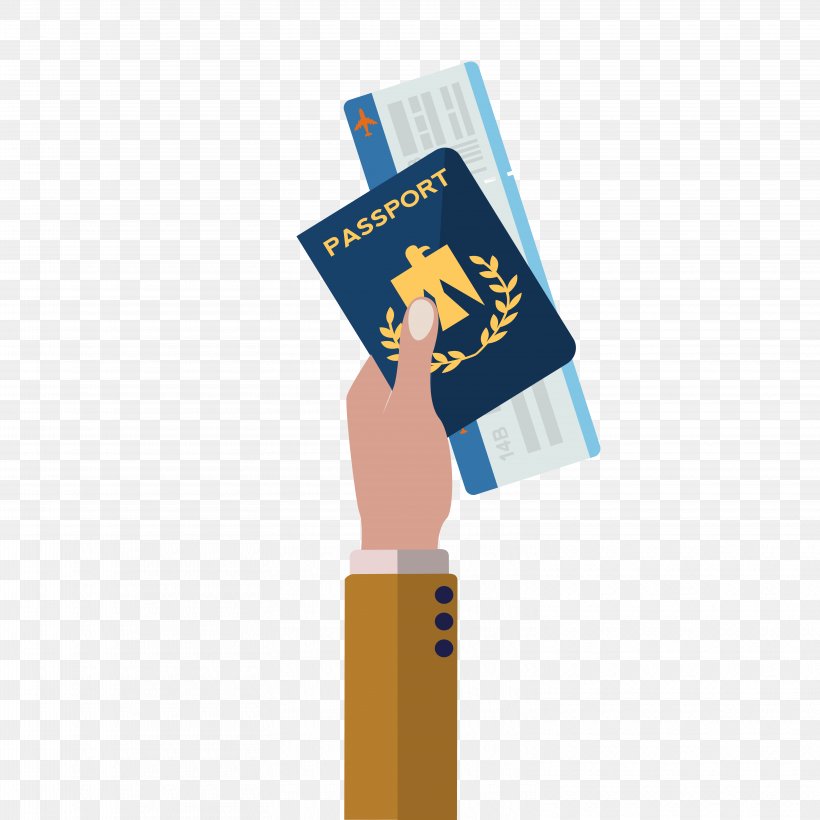 Airplane Airline Ticket Passport Euclidean Vector, PNG, 6250x6250px, Airplane, Airline Ticket, Aviation, Boarding Pass, Brand Download Free