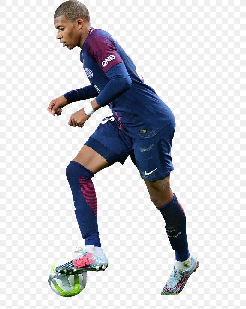Kylian Mbappé Paris Saint-Germain F.C. Football, PNG, 506x1029px, Paris Saintgermain Fc, Ball, Blue, Edinson Cavani, Football Download Free