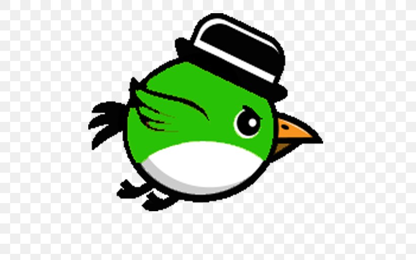 Flappy Bird Sprite 2D Computer Graphics Clip Art, PNG, 512x512px, 2d Computer Graphics, Bird, Animated Film, Artwork, Beak Download Free