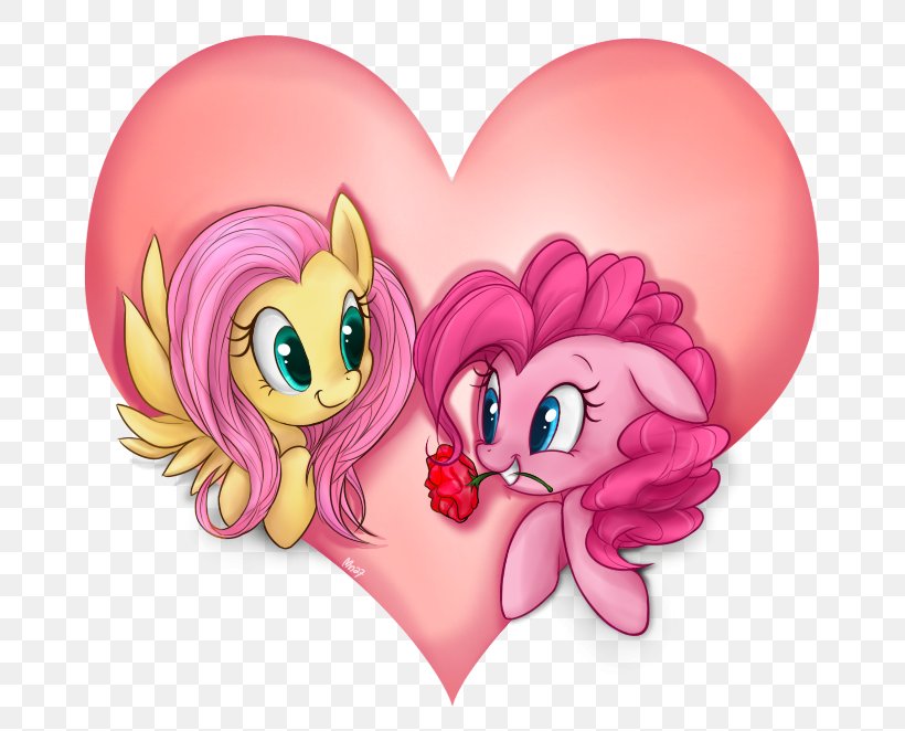 Pinkie Pie Fluttershy Pony Rarity Rainbow Dash, PNG, 716x662px, Watercolor, Cartoon, Flower, Frame, Heart Download Free