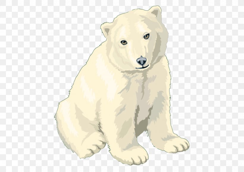 Polar Bear Clip Art, PNG, 842x596px, Watercolor, Cartoon, Flower, Frame, Heart Download Free