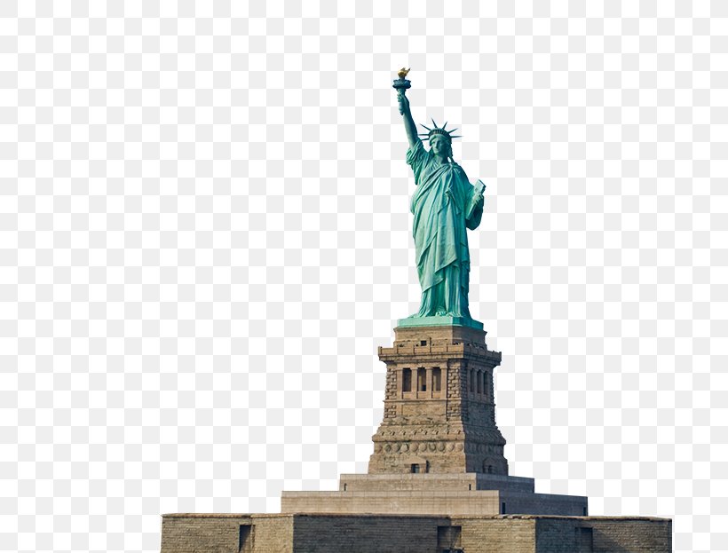Statue Of Liberty New York Harbor Battery Park Ellis Island Liberty State Park, PNG, 695x623px, Statue Of Liberty, Battery Park, Classical Sculpture, Ellis Island, Landmark Download Free