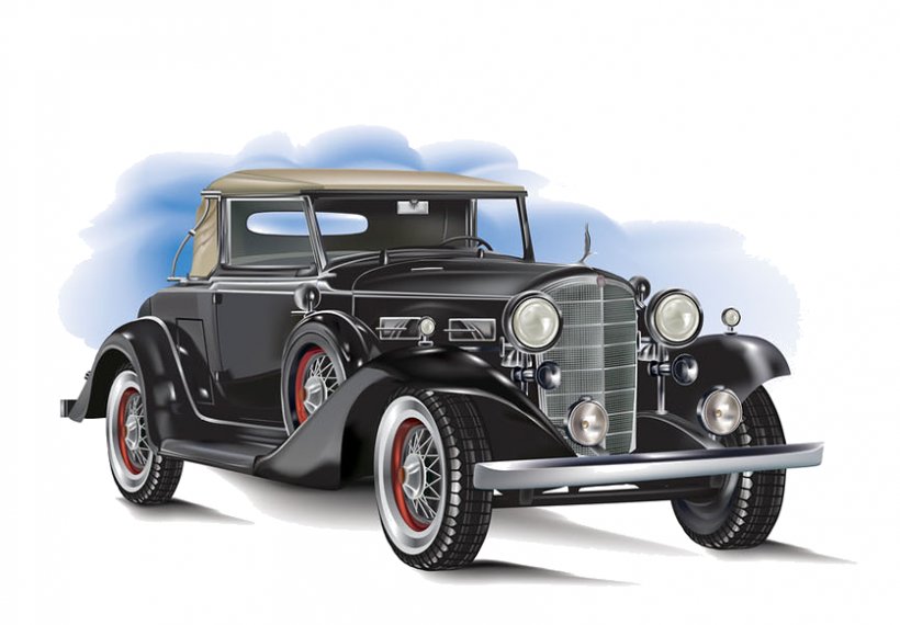 Vintage Car Illustrator, PNG, 837x582px, Car, Antique Car, Automotive Design, Automotive Exterior, Brand Download Free