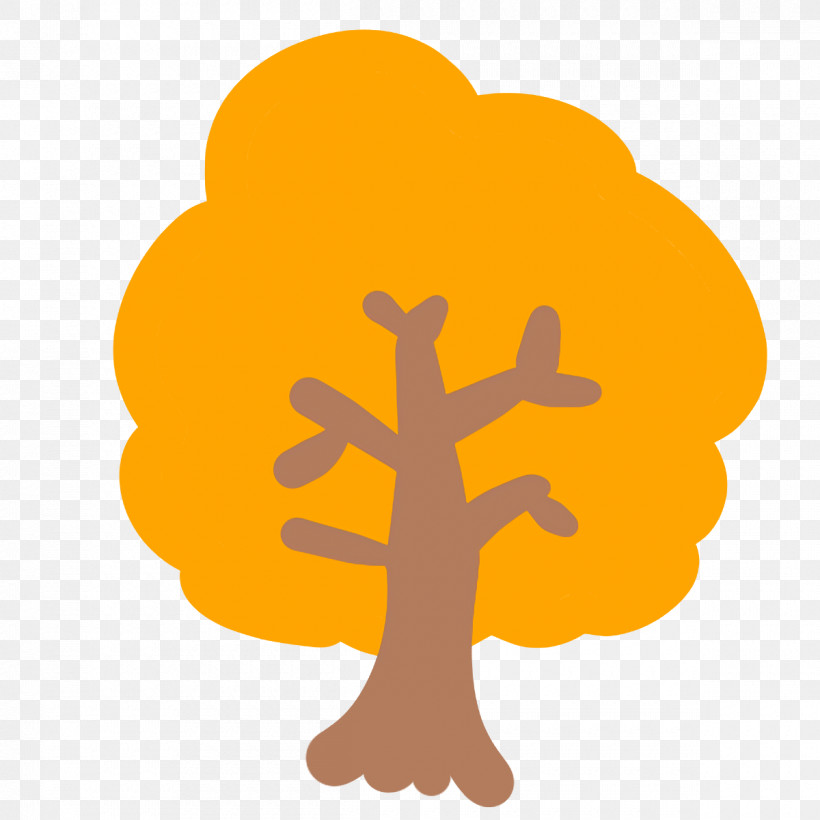 Yellow M-tree Meter Tree, PNG, 1200x1200px, Autumn Cartoon, Meter, Mtree, Tree, Yellow Download Free