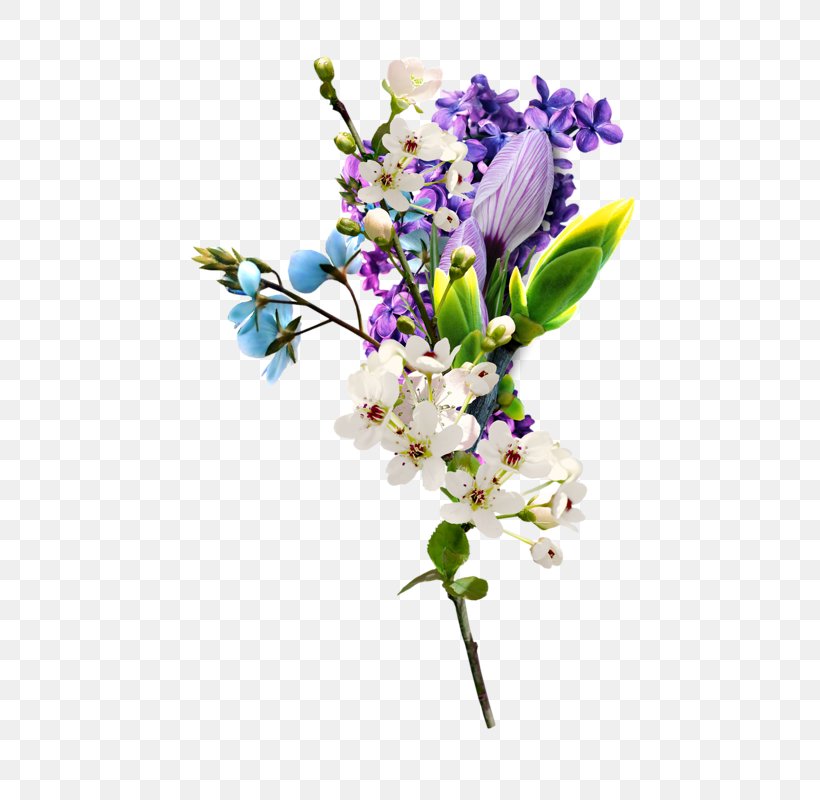 Flower Floral Design Lavender Purple, PNG, 525x800px, Flower, Artificial Flower, Blossom, Branch, Cut Flowers Download Free