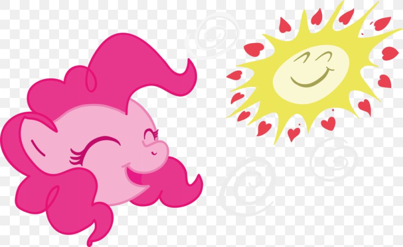 Pinkie Pie Rarity Rainbow Dash Twilight Sparkle Applejack, PNG, 1024x630px, Watercolor, Cartoon, Flower, Frame, Heart Download Free