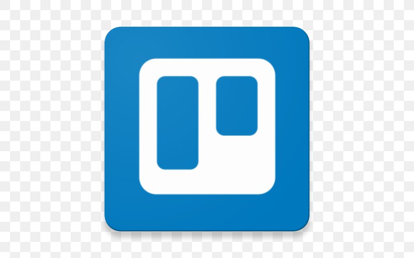 Trello Android, PNG, 512x512px, Trello, Android, Azure, Blue, Brand Download Free