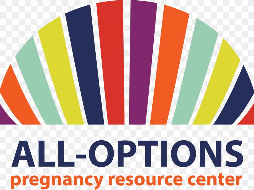 All-Options Pregnancy Resource Center Logo Brand Font Product, PNG, 2500x1868px, Logo, Area, Bloomington, Brand, Material Download Free