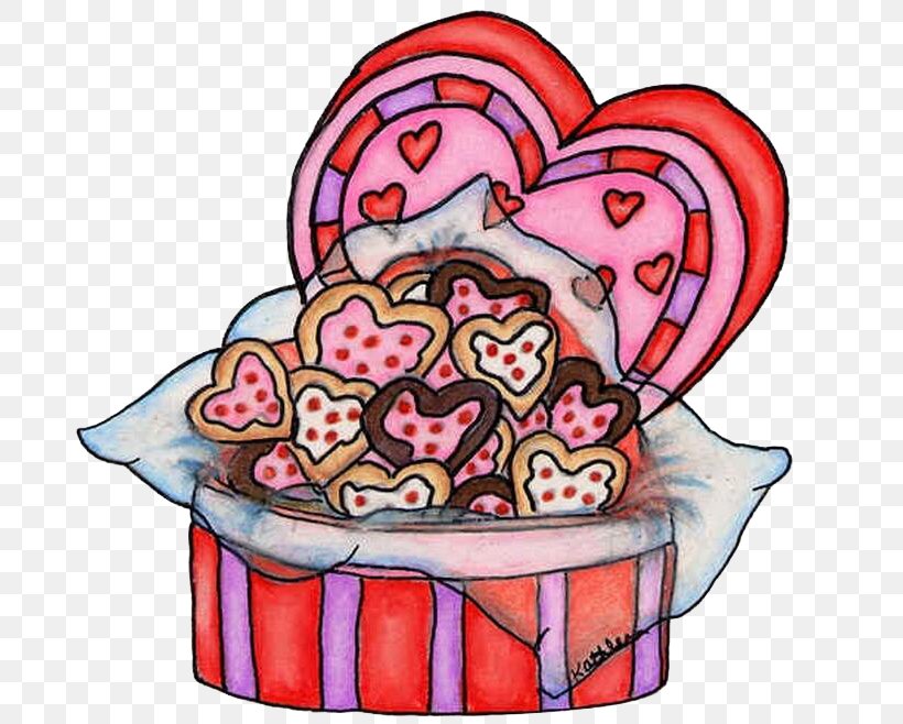 Cookie Illustration, PNG, 693x658px, Watercolor, Cartoon, Flower, Frame, Heart Download Free