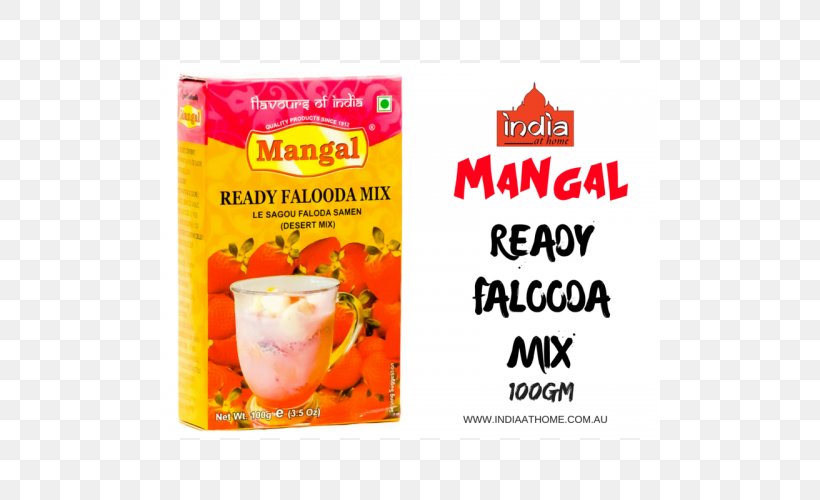 Falooda Junk Food Orange Drink Convenience Food Recipe, PNG, 500x500px, Falooda, Beverages, Convenience, Convenience Food, Flavor Download Free